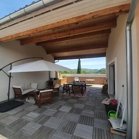 Appartement Terrasse 130m² panoramique, Piscine&Parking à Gréoux-les-Bains Extérieur photo