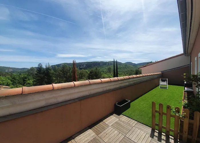 Terrasse 130m² panoramique, Piscine&Parking