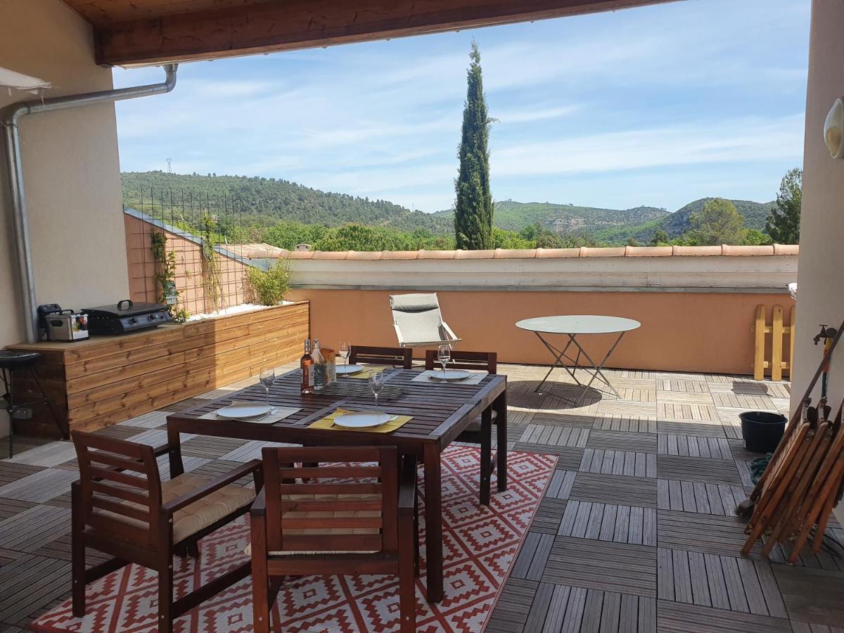 Terrasse 130m2 Panoramique Avec Climatisation Piscine - 3 Apartment